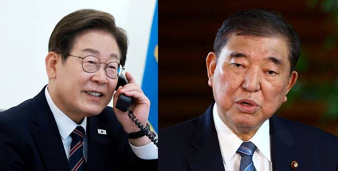 이재명 대통령과 이시바 시게루 일본 총리. / 사진=뉴스1
