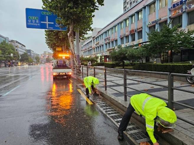 강남구, 풍수해 대응 총력. 강남구 제공