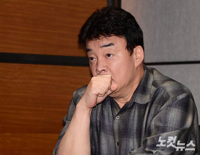 백종원 더본코리아 대표. 류영주 기자