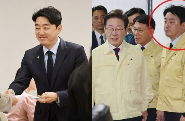 강훈식 대통령비서실장의 시간에 따른 모습 변화가 온라인상에서 화제가 되고 있다. 연합뉴스