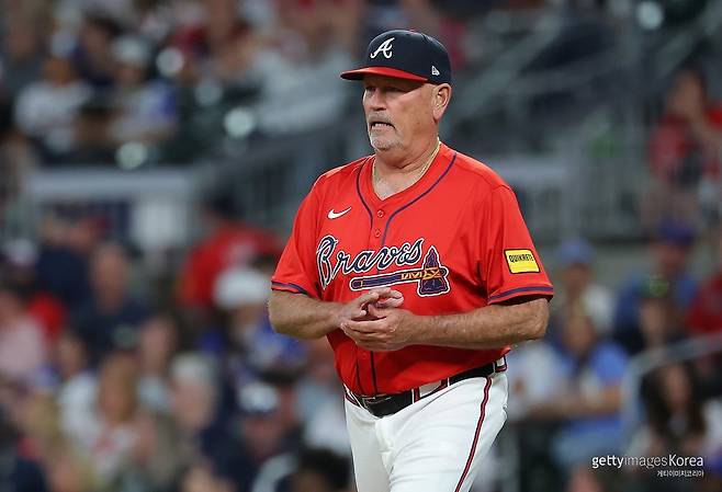 브라이언 스니커 애틀란타 브레이브스 감독. 사진=게티이미지코리아