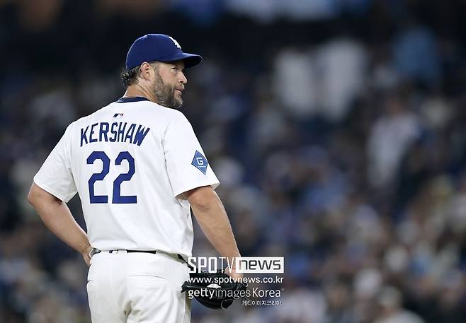 ▲ 클레이튼 커쇼.