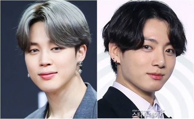 방탄소년단 지민, 정국. 사진ㅣ스타투데이DB