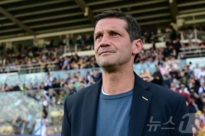 크리스티안 키부 감독은 2027년 6월까지 인터 밀란 지휘봉을 잡는다. ⓒ AFP=뉴스1