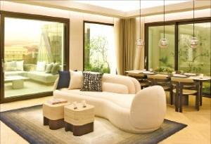 고급 창호로 한강 조망을 강조한 평면.
포스코이앤씨 제공