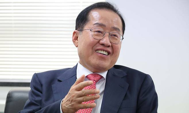 홍준표 전 대구시장. 세계일보 자료사진