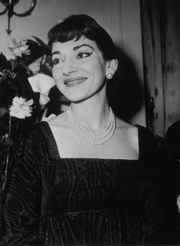 20세기를 대표하는 소프라노 마리아 칼라스. GETTYIMAGES