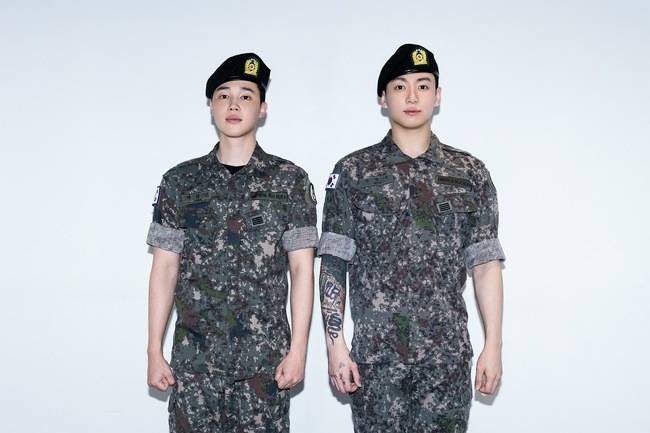 사진=왼쪽부터 지민, 정국/빅히트 뮤직 제공