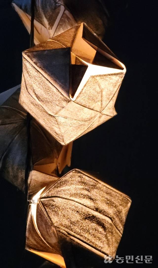 비엔날레 날땅에서 깊은 울림을 남긴 기비안 작가의 설치미술 ‘나의 허파꽈리’. 태백=강재훈 프리랜서 기자