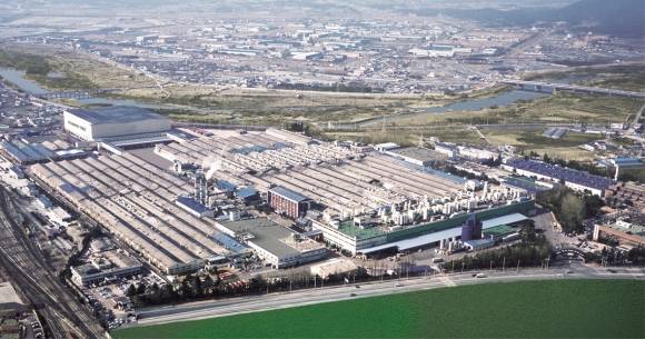 지난 5월 17일 화재가 발생하기 전 광주 광산구 금호타이어 광주공장 전경. 광주광역시 제공