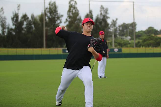 KIA 김태형은 11일 생애 첫 1군에 등록됐다. 그는 2025년 신인드래프트 1라운드 전체 5순위 유망주로 많은 기대를 받고 있다. 사진제공|KIA 타이거즈