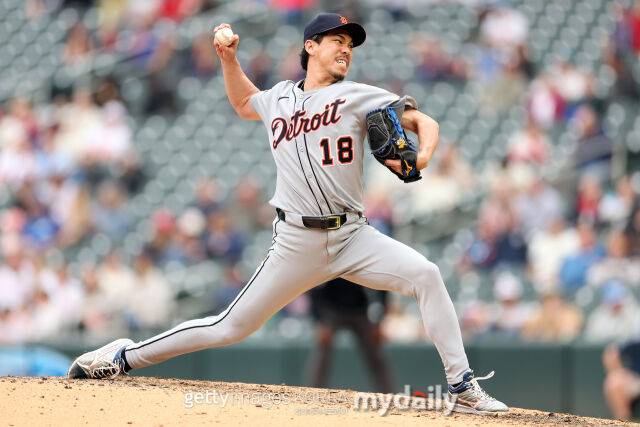 디트로이트 타이거즈 시절의 마에다 겐타./게티이미지코리아