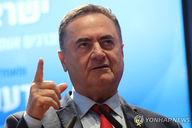 카츠 이스라엘 국방장관. 연합뉴스 제공