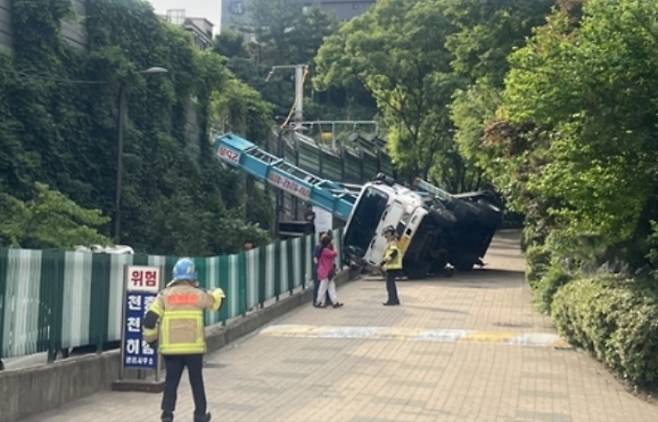 사고현장. 연합뉴스