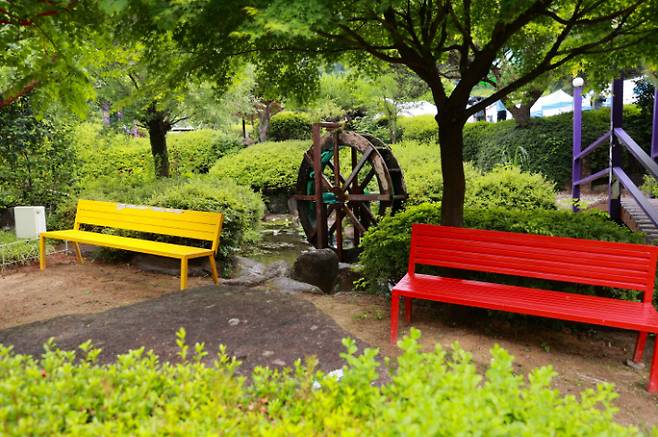 전라남도의 예쁜정원 콘테스트서 대상을 받은 보성 벌교 추동리 우성 정원 모습. 전라남도 제공