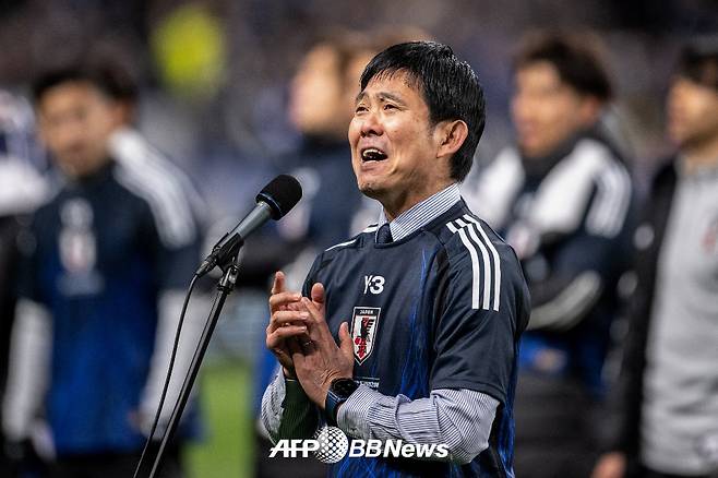 모리야스 하지메 일본축구대표팀 감독. /AFPBBNews=뉴스1