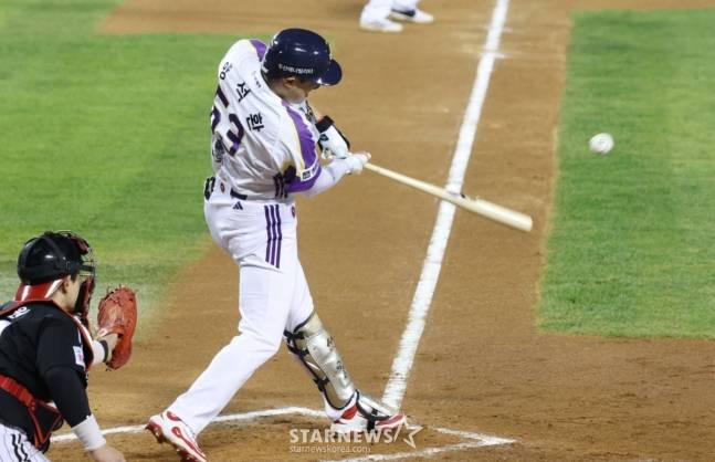 두산 베어스 양석환. /사진=김진경 대기자