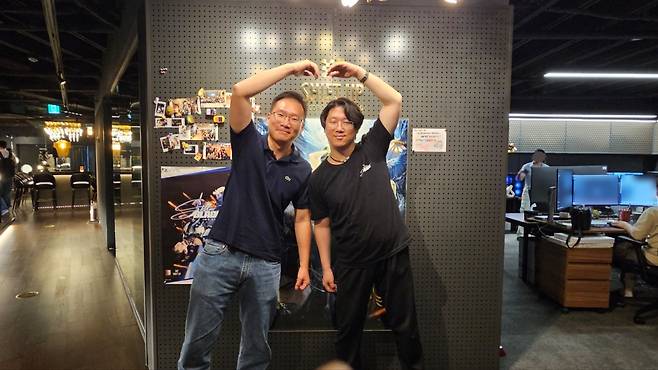 - 이동기 시프트업 스텔라 블레이드 테크니컬 디렉터, 김형태 시프트업 대표