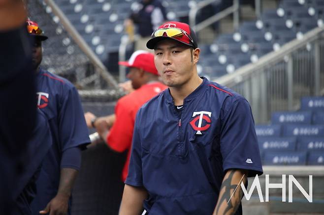 (지난 2016년 메이저리그 미네소타 시절의 박병호)