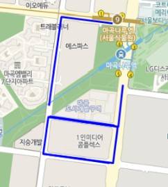 공동이 발견되지 않은 지역의 지도 모습. 서울시 제공