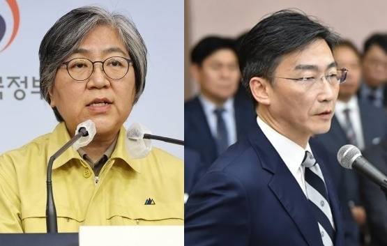 정은경 전 질병관리청장, 이국종 국군대전병원장. 연합뉴스, 뉴시스