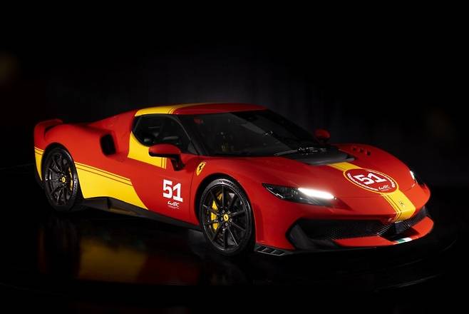 페라리가 레이싱 드라이버에게 헌사하는 필로티 페라리 296 스페치알레를 공개했다. 사진=FMK