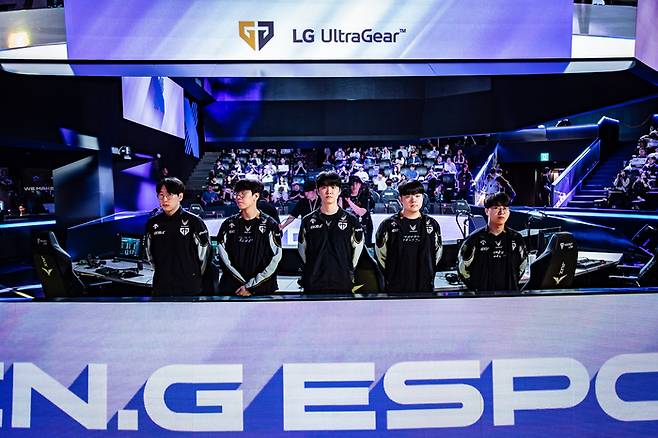 젠지 선수단. 사진 | LCK