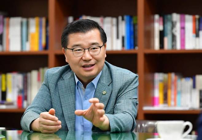 류경기 중랑구청장. 중랑구 제공.