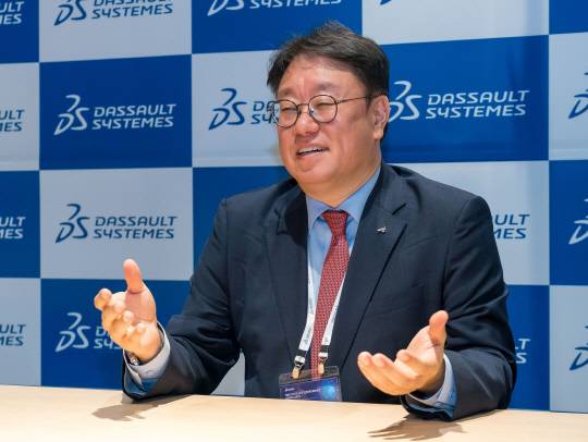 김화정 다쏘시스템코리아 매뉴팩처링사업부 본부장. 다쏘시스템 제공