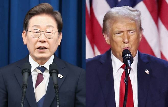 이재명 대통령과 도널드 트럼프 미국 대통령. / 사진=뉴스1