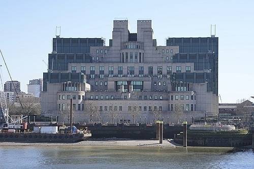 영국 런던의 MI6 본사 건물. 런던 AP 연합뉴스