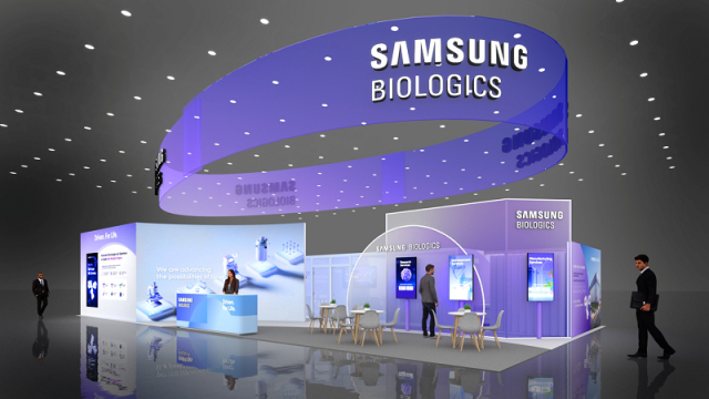 삼성바이오로직스 바이오USA 전시 부스. 사진 제공=삼성바이오로직스