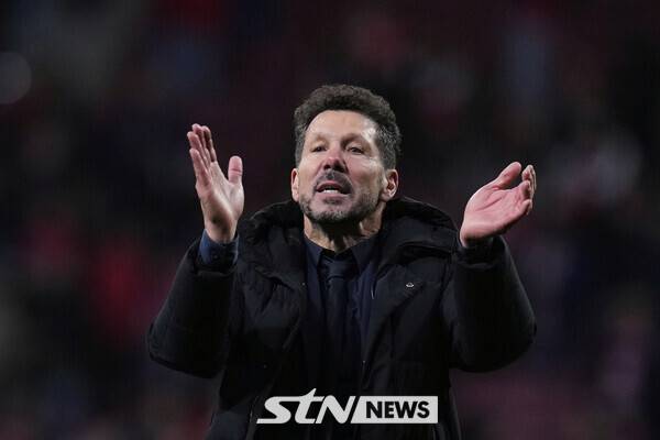 아틀레티코 마드리드 디에고 시메오네 감독. 사진┃뉴시스/AP