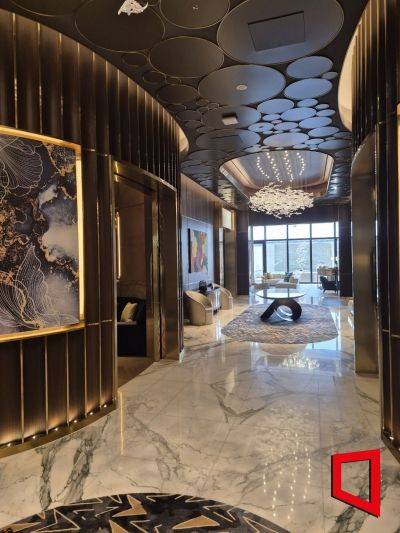 인스파이어 엔터테인먼트 리조트 내 '빌라' 객실. 김흥순 기자