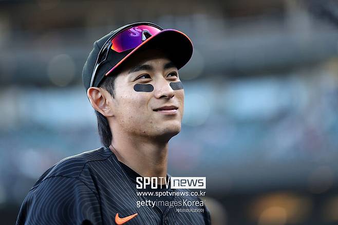 ▲ 샌프란시스코의 주축 선수인 이정후는 올해 한 번 더 코리안 더비를 진행할 산술적인 여지를 가지고 있다