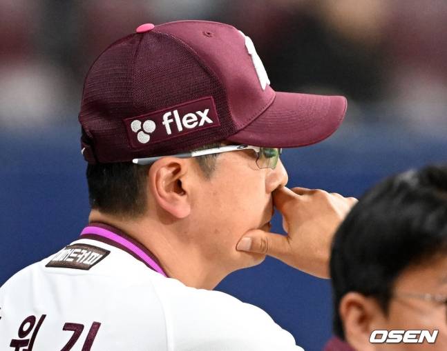 홍원기 키움 감독.