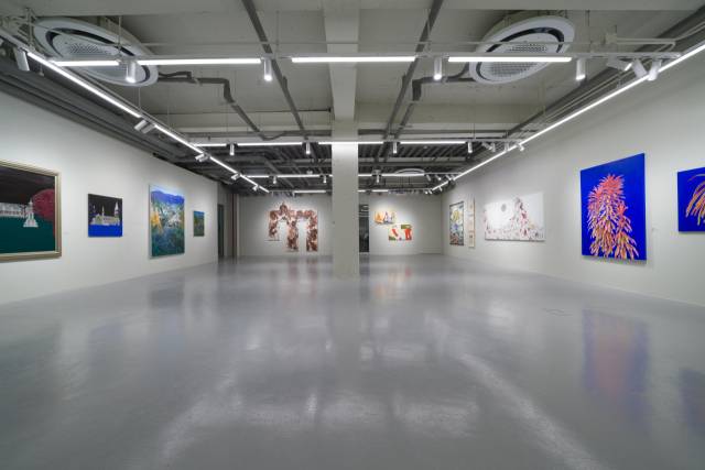 '2025 부울경 예비작가 지원전' 전시장 전경. 해석장학문화재단 제공