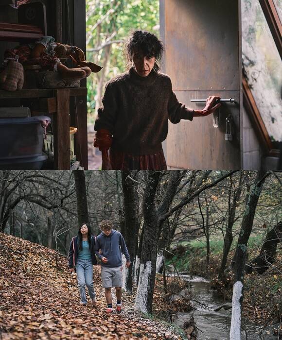 '브링 허 백'은 새엄마에게 입양되어 외딴집에 머무르게 된 남매가 정체를 알 수 없는 의식에 휘말리며 끔찍한 비밀과 마주하게 되는 미스터리 호러다. /소니 픽쳐스