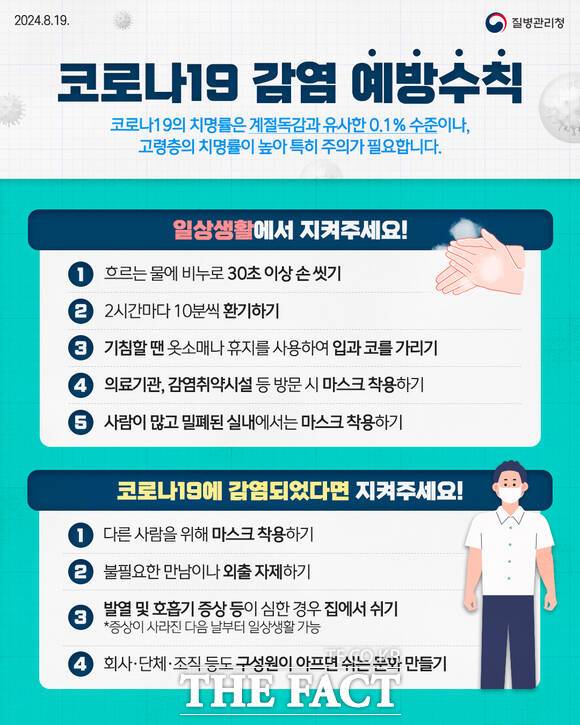 당진시 코로나19 감염 예방 수칙 홍보물 /당진시