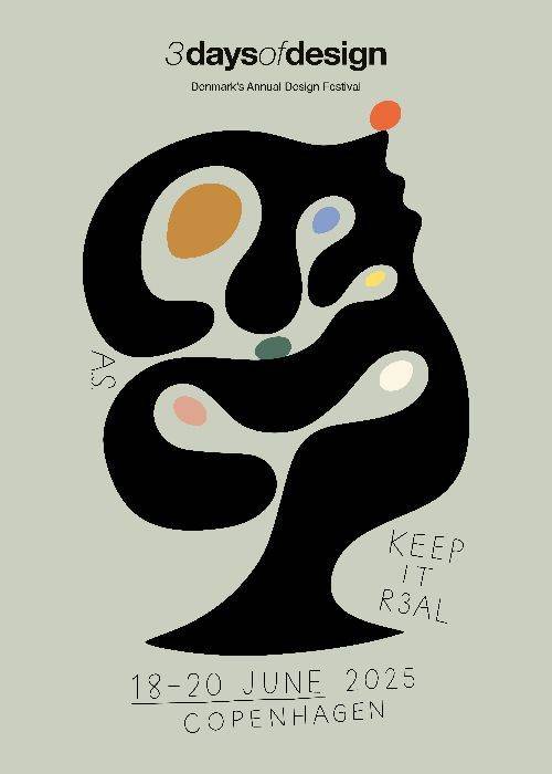 '3 Days of Design'은 매년 새로운 주제와 함께 새로운 시각적 이미지도 함께 선보인다. 올해는 스웨덴 출신 그래픽 아티스트 안드레아스 사무엘슨이 작업을 맡았다. 이번 컨셉은 곡선의 여백과 유기적인 형태, 색상의 대비가 어우러진 강렬한 이미지로 구성됐다. 이는 해석의 여지가 열려 있는, 영혼의 무형의 내면 풍경을 표현한 것이다. 3 Days of Design 홈페이지