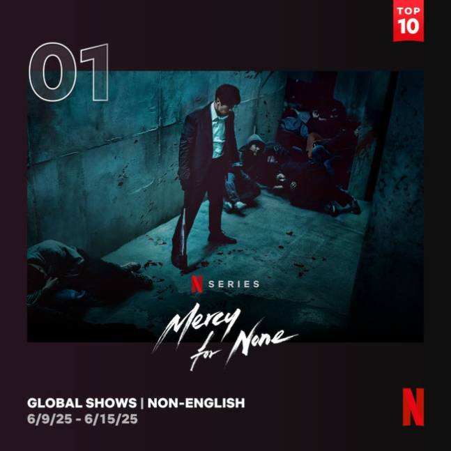 소지섭 ‘광장’, 넷플릭스 글로벌 1위 달성(제공: 넷플릭스)