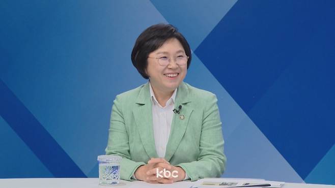 ▲ 17일 KBC '여의도초대석'에 출연한 김현 더불어민주당 의원