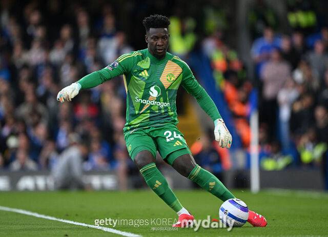 맨유 잔류 가능성이 높은 안드레 오나나. /게티이미지코리아