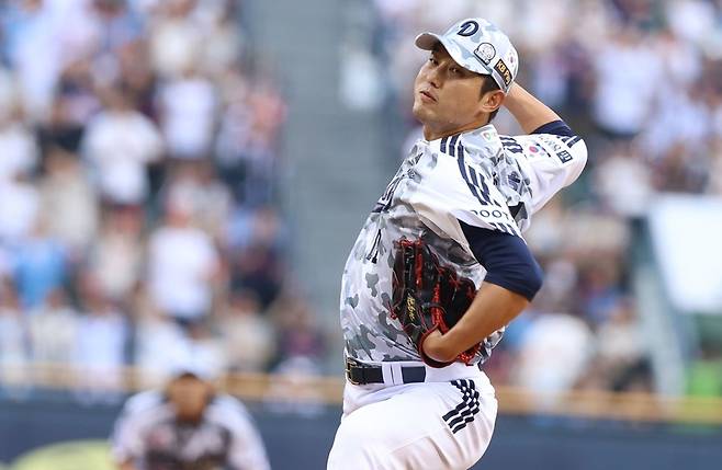 ▲ 홍건희 ⓒ 두산 베어스