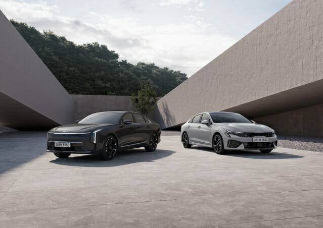 The 2026 K5·The 2026 K8 외장 (사진=기아)