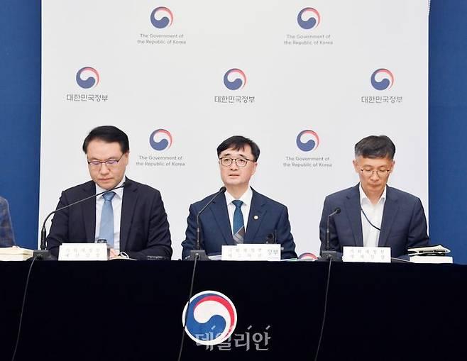 새정부 추가경정예산안 상세 브리핑 모습. ⓒ기획재정부