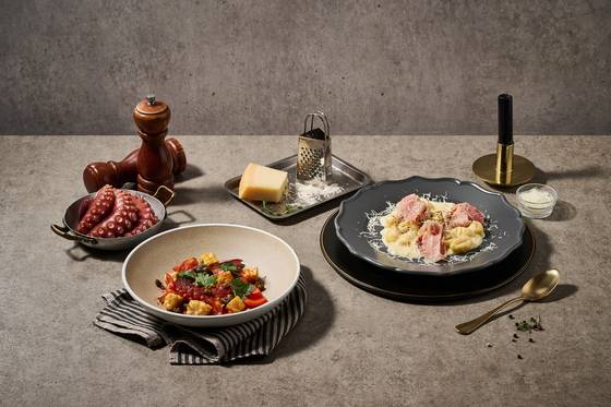 ‘마이클 바이 해비치’는 미국대두협회의 지속가능성을 주제로 한 '소이 캠페인'에 동참해, 6월 한 달간 특별 메뉴 2종을 선보인다. 사진 해비치 호텔앤드리조트