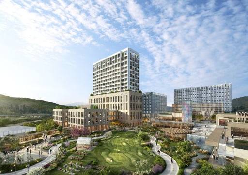 부산 기장군 오시리아의 'VL 라우어' 조감도. /한경DB