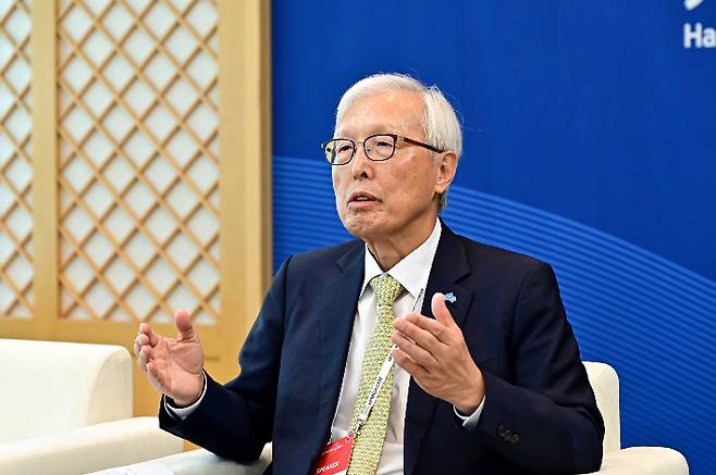 신각수 전 주일대사. 제주포럼 사무국 제공