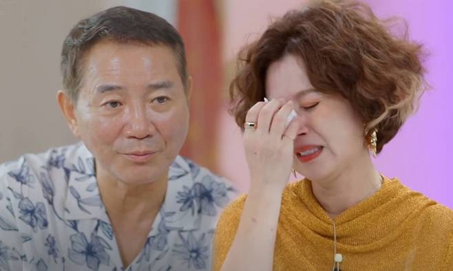 이봉원(왼쪽), 박미선. JTBC ‘대결! 팽봉팽봉’ 방송화면, 유튜브 채널 ‘ch B tv’ 캡처